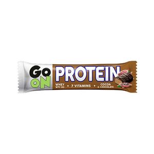 Baton proteic cu cacao Go On Protein, 50 g