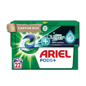Detergent de rufe capsule Ariel Touch of Lenor Unstoppables, 22 spalari