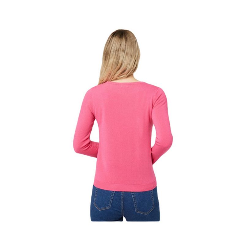 pulover-pentru-femei-inextenso-fucsia-marimea-2xl-2