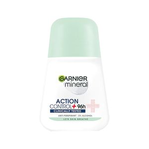 Deodorant roll-on pentru femei Garnier Mineral Action Control Clinically Tested, 50 ml