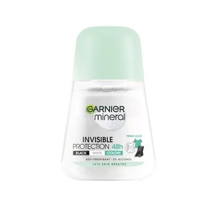 Deodorant roll-on pentru femei Garnier Mineral Invisible, 50 ml