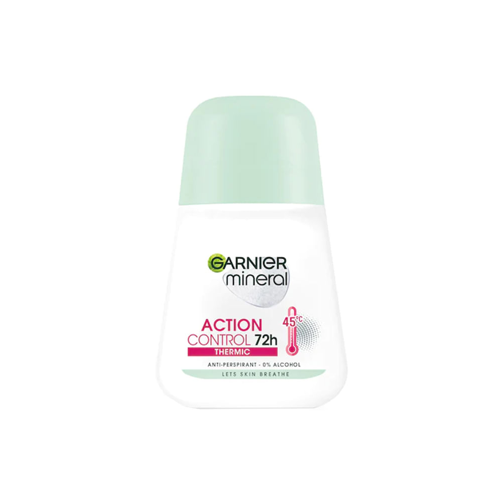 Deodorant rollon pentru femei Garnier Mineral Thermo Protect, 50 ml