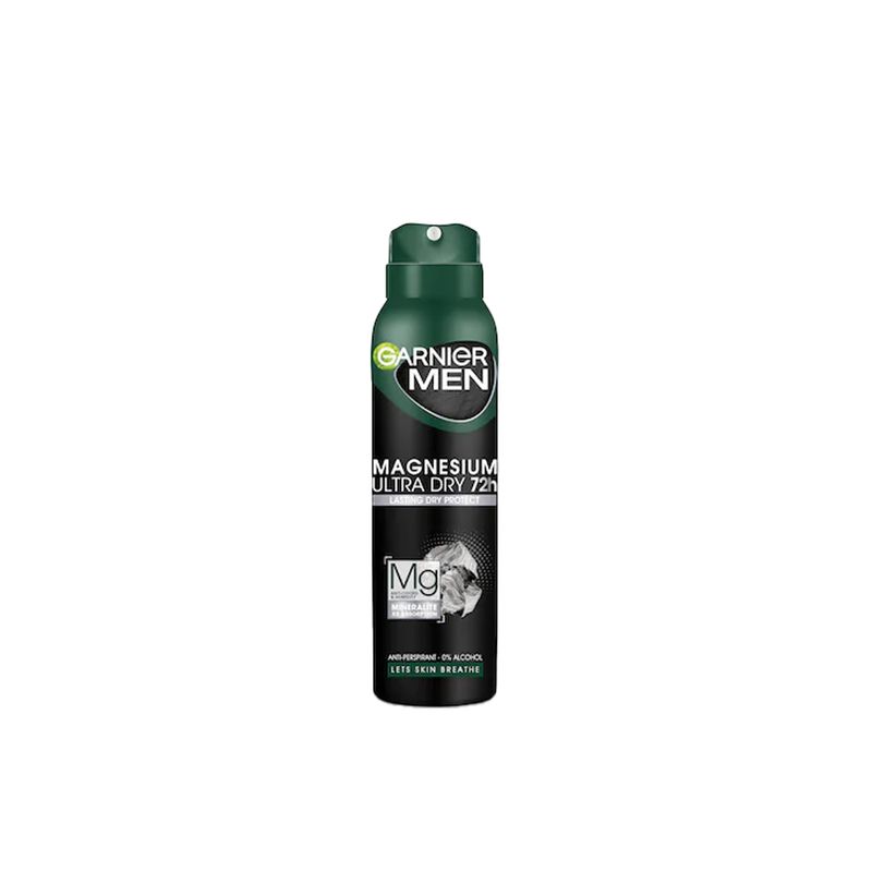 Deodorant spray pentru barbati Garnier Mineral Magnesium Ultra Dry, 150