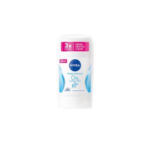 Deodorant stick pentru femei Nivea Fresh Natural 0% Alu, 50 ml