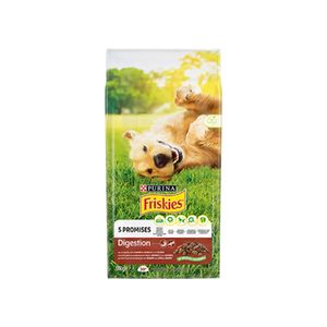 Hrana uscata pentru caini Purina Friskies Digestion, vita si miel, 9 kg