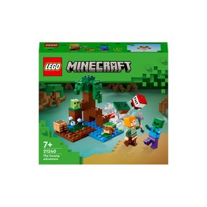 LEGO Minecraft - Aventura in mlastina 21240, 65 piese