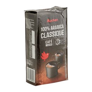 Cafea macinata arabica classico Auchan, 250 g