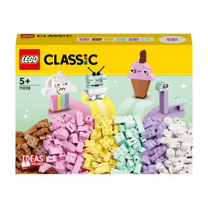 LEGO Classic - Distractie creativa in culori pastelate 11028, 333 piese