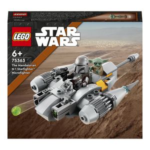 LEGO Star Wars - Micronava de lupta Starfighter N-1 a Mandalorianului 75363, 88 piese