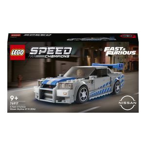 LEGO Speed Champions - Nissan Skyline GT-R (R34) Fast & Furious 76917, 319 piese