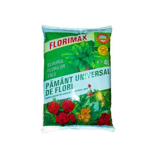 Pamant pentru flori universal Florimax, 4 l