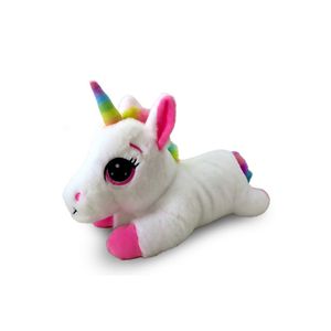 Jucarie de plus Unicorn One Two Fun, din material reciclat, 30 cm