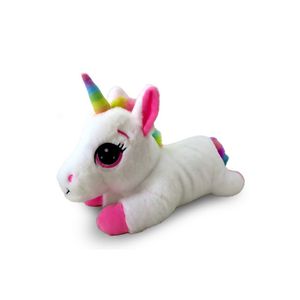 Jucarie de plus Unicorn One Two Fun, din material reciclat, 30 cm