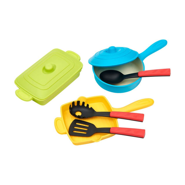 Set vase de gatit si accesorii One Two Fun Pret avantajos Auchan.ro