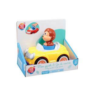 Masina cu lumini One Two Fun, push and go