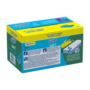 Lavete umede pentru mop Swiffer, 40 bucati