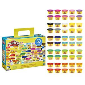Plastilina Play-Doh, 50 de borcanase