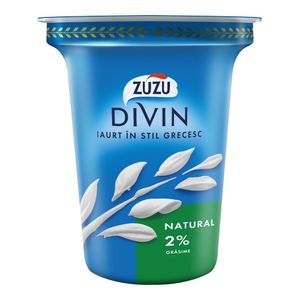 Iaurt grecesc Zuzu Divin, 2% grasime, 300 g