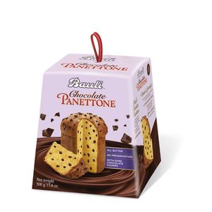 Panettone cu bucati de ciocolata Bauli, 500 g