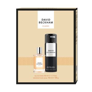 Set pentru cadou David Beckham Classic: Apa de toaleta, 50 ml + Deodorant spray corp, 150 ml