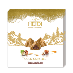 Praline de ciocolata cu caramel Heidi, 150g