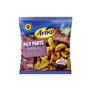 Cartofi felii condimentati cu usturoi Aviko, 600g