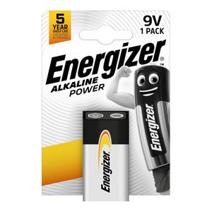 Baterie Energizer Alkaline, 9V, 6LR61