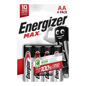 Baterii Energizer Max AA, LR6, 4 bucati