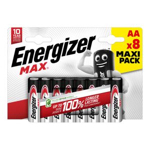 Baterii Energizer Max AA, LR6, 8 bucati