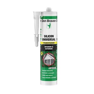 Silicon universal Den Braven, 280 ml, transparent