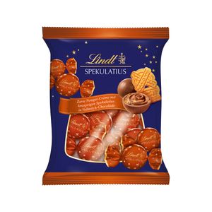 Bilute de ciocolata pentru Craciun Lindt, caramel sarat, 101 g