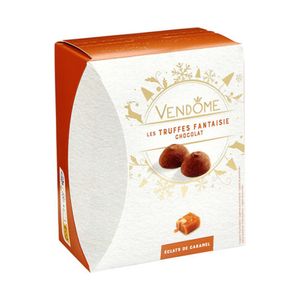 Trufe de ciocolata Vendome Fantaisie, bucati de caramel, 250 g