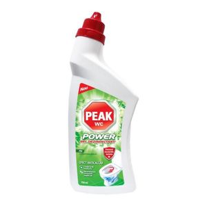 Gel dezinfectant pentru toaleta Peak cu parfum de pin, 750 ml