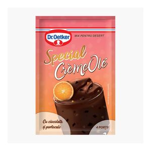 Praf pentru desert Dr.Oetker Creme Ole cu ciocolata si portocale, 110 g