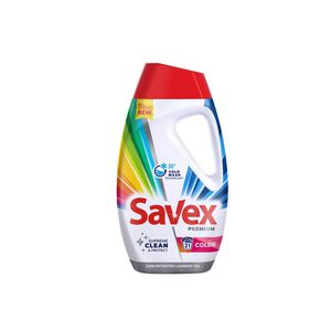 Detergent lichid pentru rufe Savex Premium Color, 0.945 l