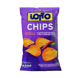 Chipsuri cu chilli Lotto, 100 g
