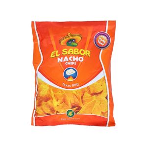 Nachos cu barbeque El Sabor, 225 g