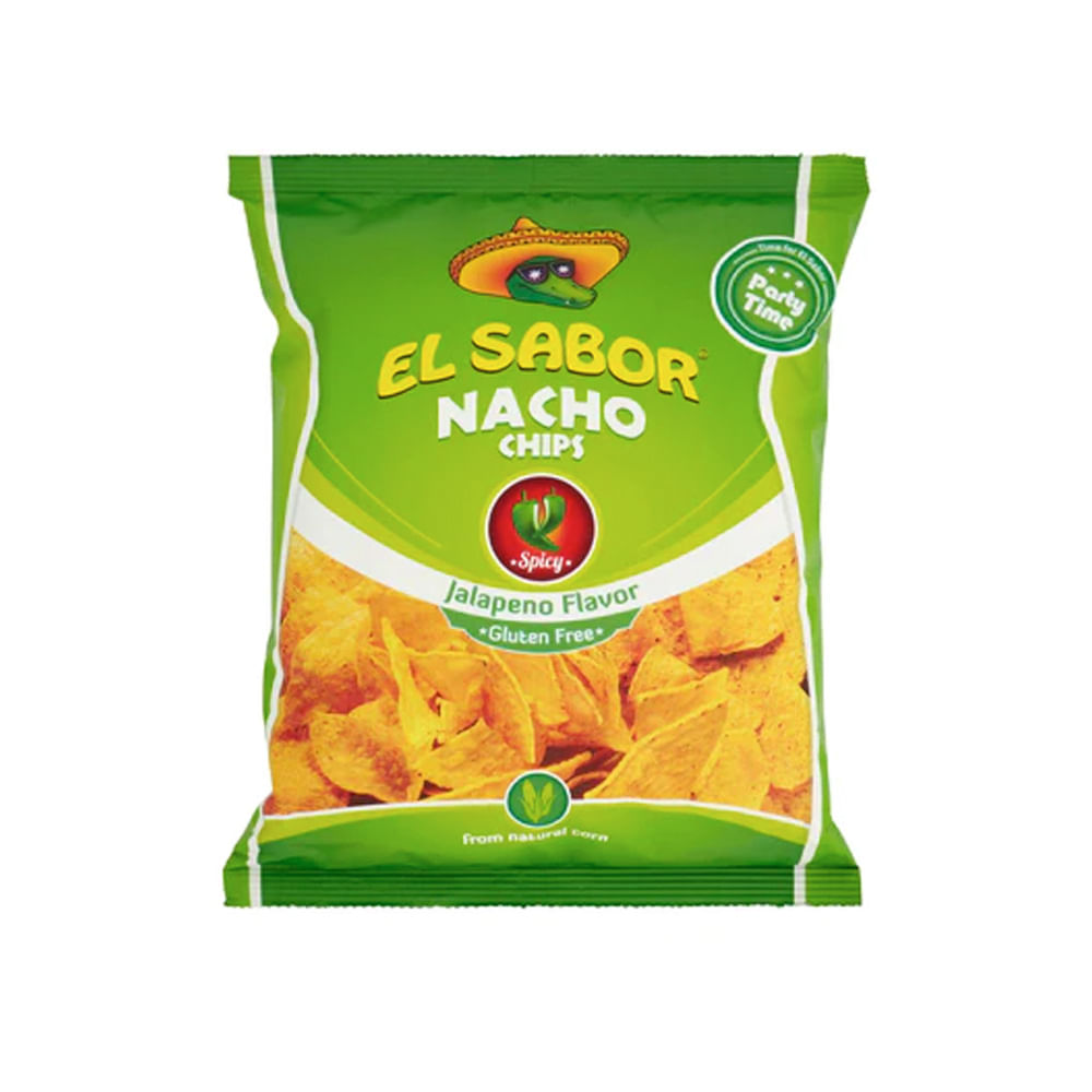 El Sabor Tortilla chips El Sabor Jalapeno, 225 g Auchan Online