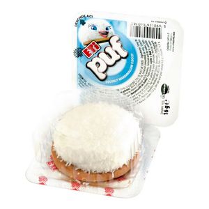 Biscuite cu spuma de lapte si cocos Eti Puf, 18 g