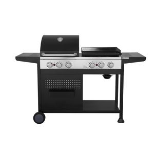 Gratar BBQ pe gaz cu 2 zone de gatit Garden Star, 18 kw