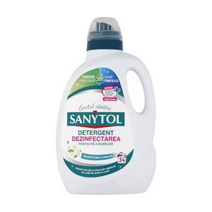 Detergent de rufe dezinfectant Sanytol Prospetime Florala, 1.7 l, 34 spalari