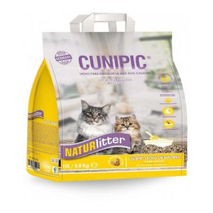 Asternut pentru pisici Cunipic, 10 l, 5.8 kg