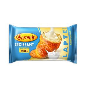 Croissant cu crema de lapte Boromir, 60 g