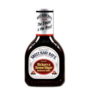 Sos pentru gratar Sweet Baby Ray's Hickory, zahar brun, 425 ml