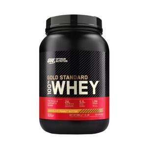 Pudra proteica Optimum Nutrition Whey Gold Standard, Chocolate Peanut Butter, 896 g