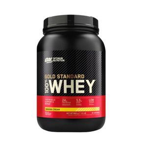 Pudra proteica On Optimum Nutrition Whey Gold Standard, Banana Cream, 896 g