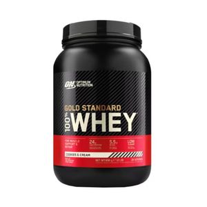 Pudra proteica On Optimum Nutrition Whey Gold Standard, Cookies & Cream, 908 g