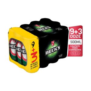 Bere blonda Becks, 9+3 x 0.5 l