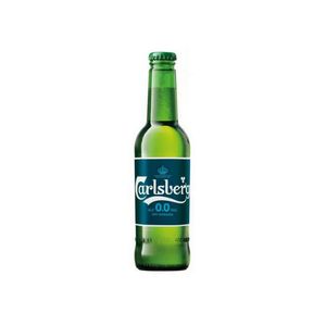 Bere fara alcool Carlsberg, sticla, 0.33 l