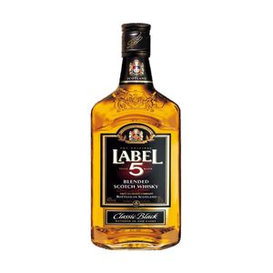 Label 5 Scotch Whisky 40% 0.35 l